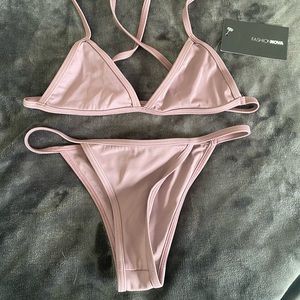 Plum/purple FashionNova bikini